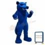 Blue Wolf Mascot Costume