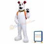 Scholar Dog Mascot Costume