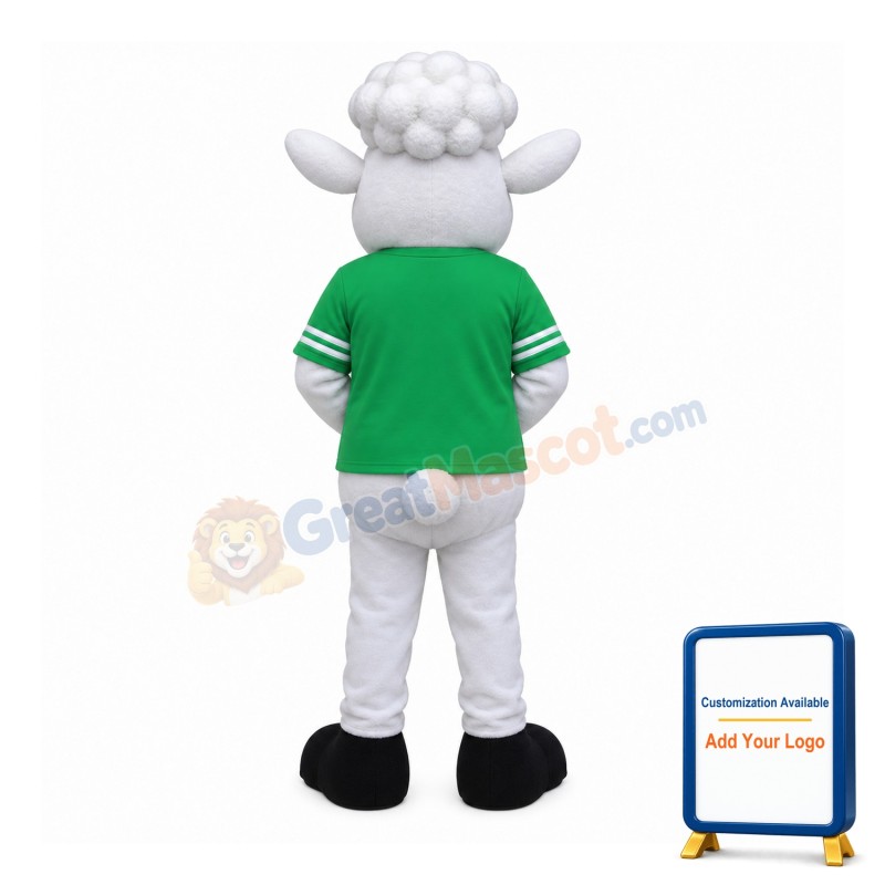 Cute Sheep Mascot Costume