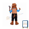 Worker Dog Mascot Costume