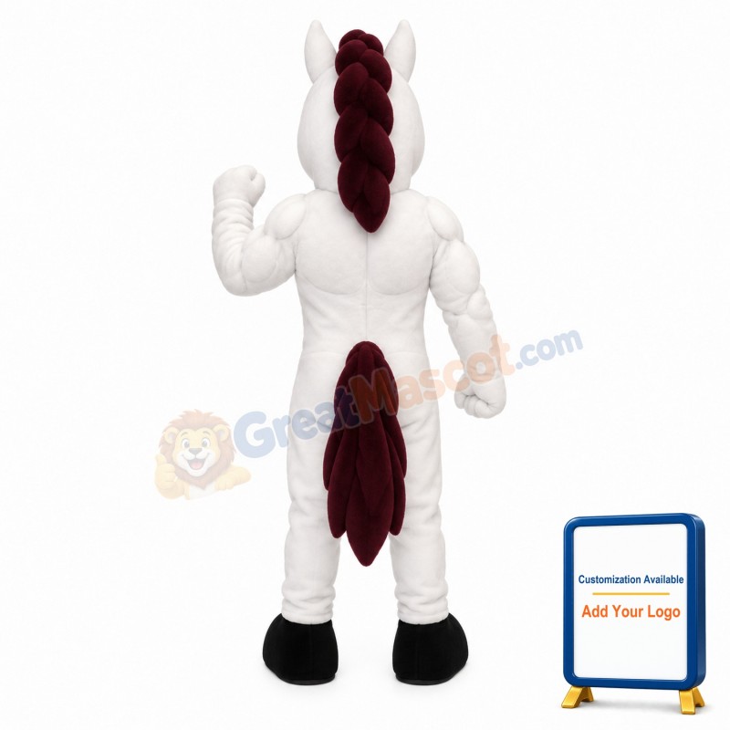 Power Mustang Mascot Costume