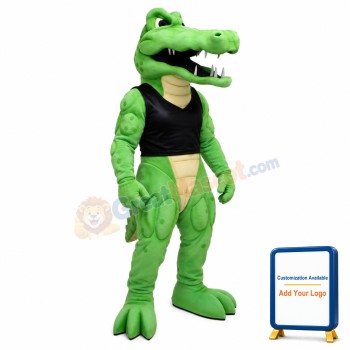 Power Crocodile Mascot Costume