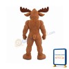 Power Muscly Moose Mascot Costume