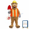 Worker Pig Mascot Costume