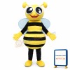 Happy Honey Bee Mascot Costume