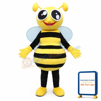 Happy Honey Bee Mascot Costume