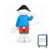 Cute Friendly Polar Bear Mascot Costume