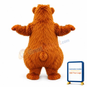 Brown Bear Mascot Costume Adult Costume
