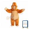 Brown Gorilla Mascot Costume Adult Costume
