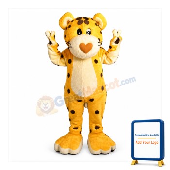 Cheetah Mascot Costume Adult Costume