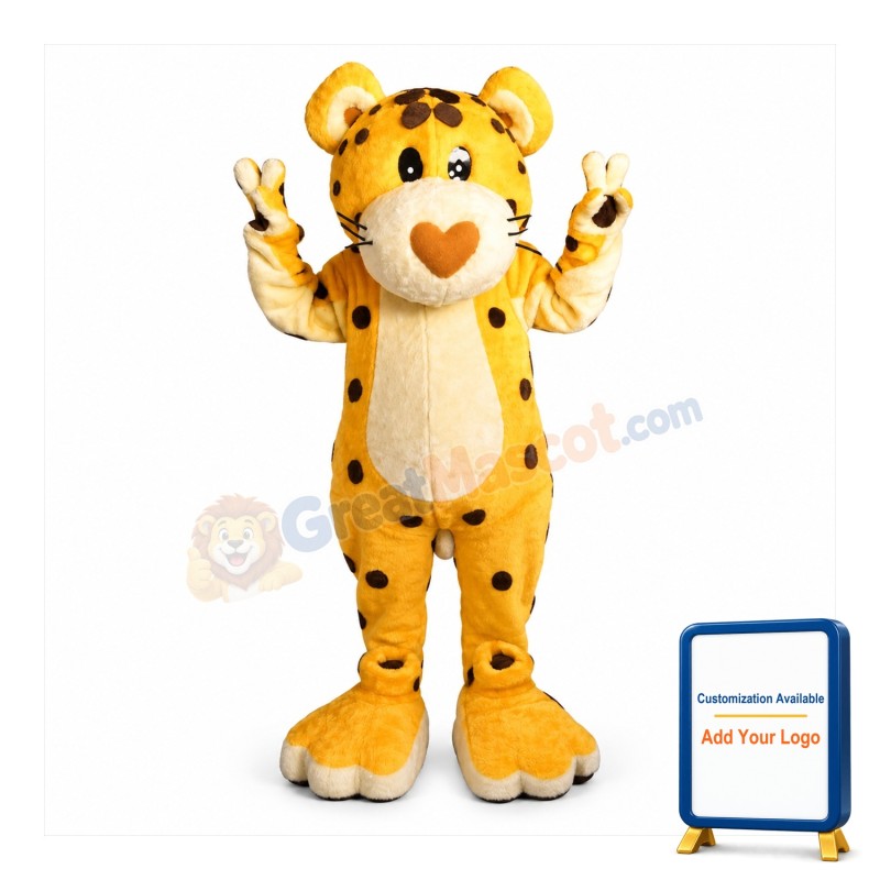 Cheetah Mascot Costume Adult Costume