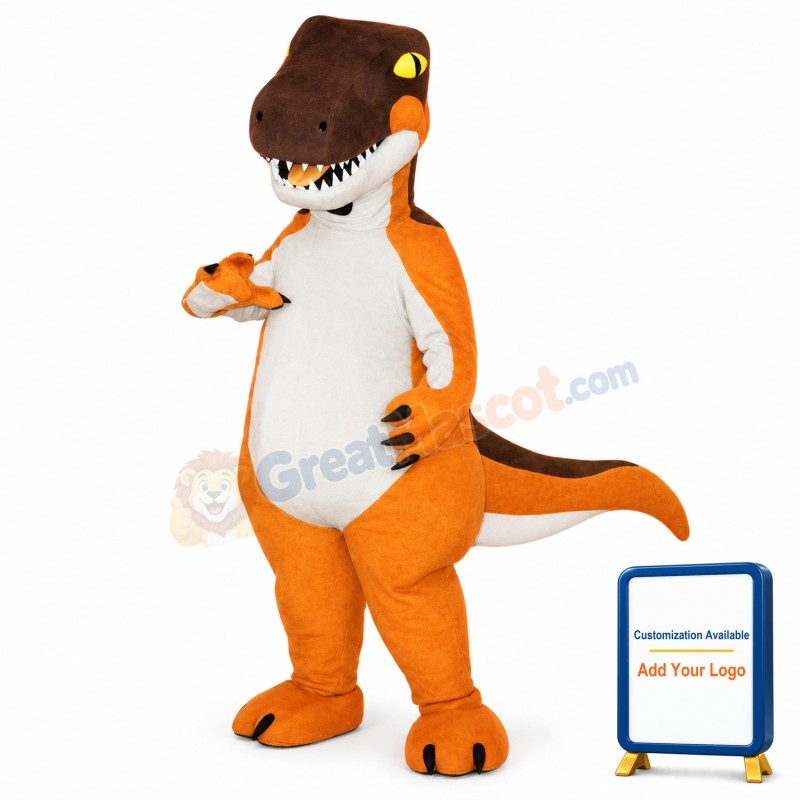 Dinosaur Mascot Costume Adult Costume