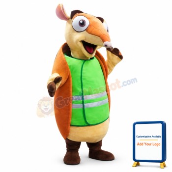 Armadillo Mascot Costume Adult Costume