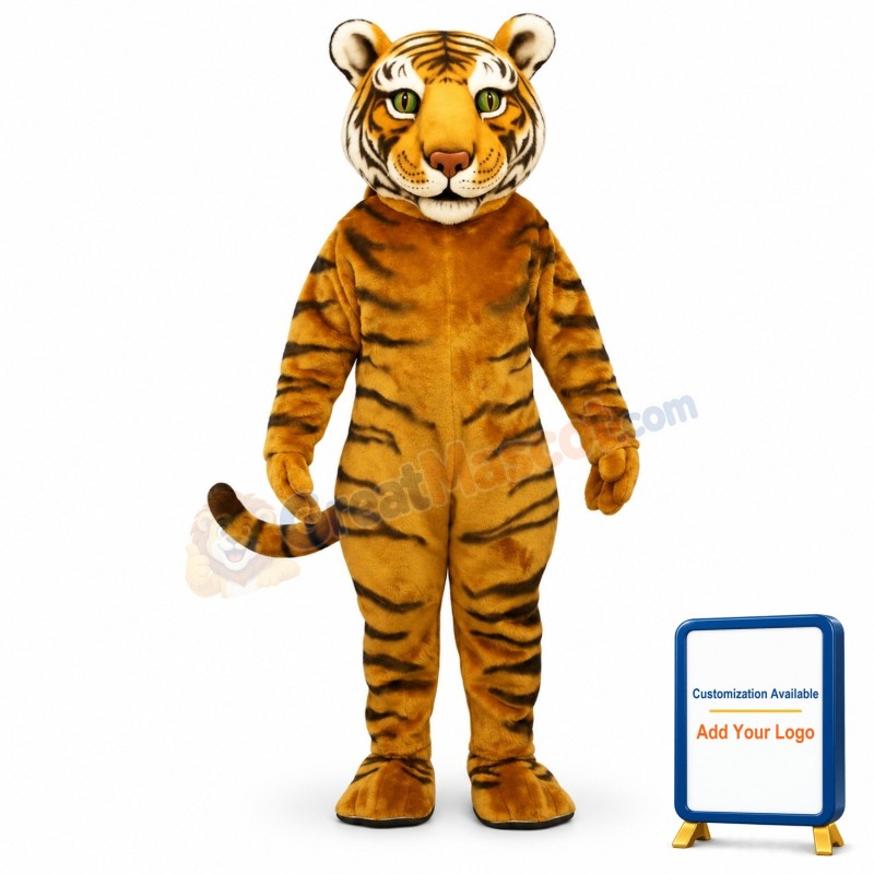 Tiger Ted Mascot Costume (Head Only)