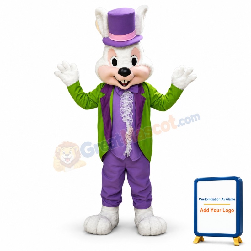 Easter Bunny Mascot Costume Adult Costume