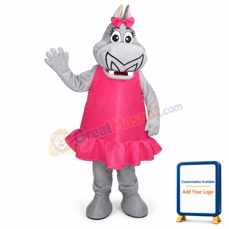 Hippo Mascot Costume Adult Costume