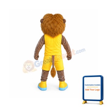 Lion Mascot Costume Adult Costume