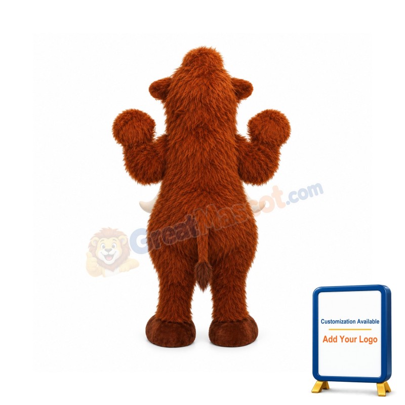 Mammuth Mascot Costume Adult Costume