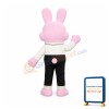 Pink Bunny Mascot Costume Adult Character Costume