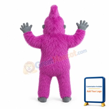 Pink Gorilla Mascot Costume Adult Costume