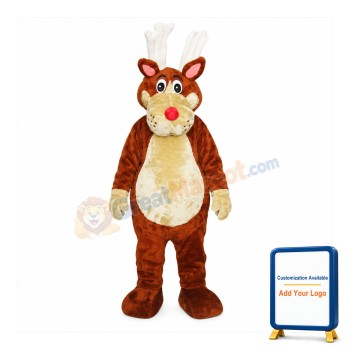 Brown Dog Mascot Costume Adult Costume