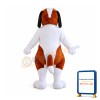 Saint Bernard Dog Mascot Costume