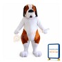 Saint Bernard Dog Mascot Costume