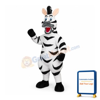 Zebra Mascot Costume Adult Costume