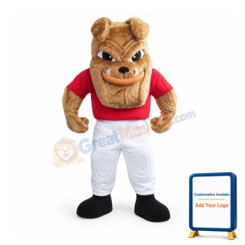 Bulldog Mascot Costume Adult Costume