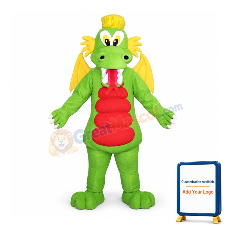 Dragon Mascot Costume Adult Costume
