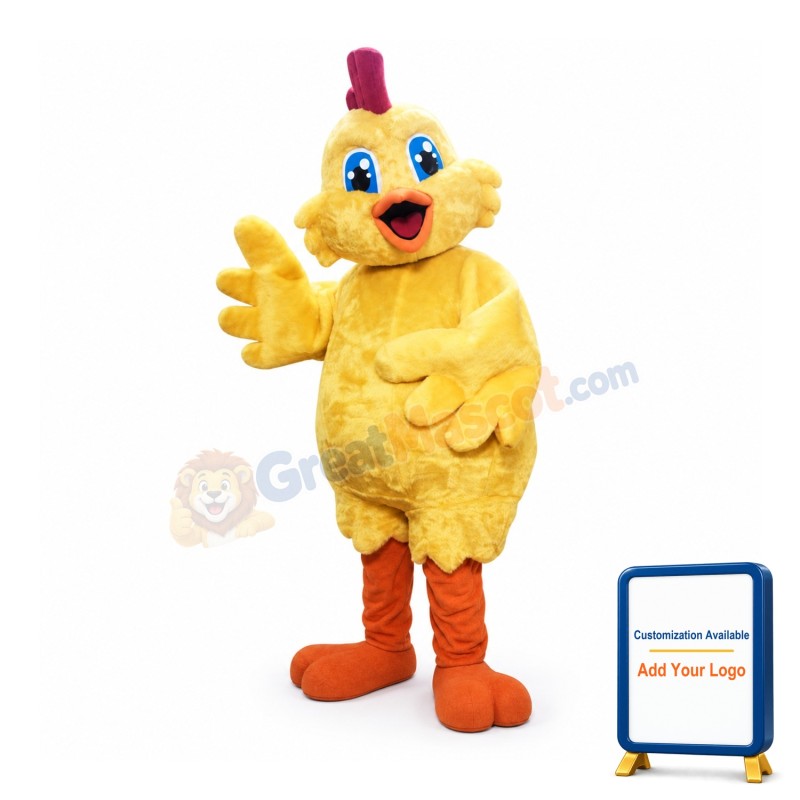 Chick Mascot Costume Adult Costume