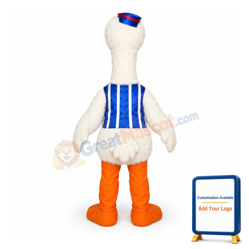 Stork Mascot Costume Adult Costume