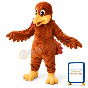 Turkey Mascot Costume Adult Costume