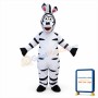 Madagascar Zebra Marty Mascot Costume
