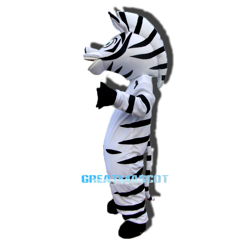 Madagascar Zebra Marty Mascot Costume