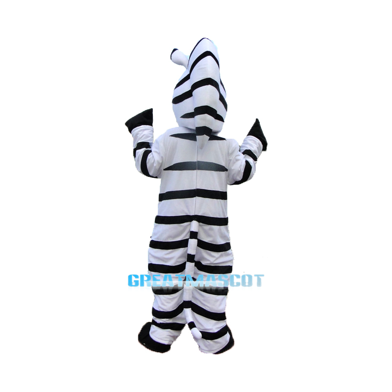 Madagascar Zebra Marty Mascot Costume