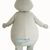Big Fat Grey Hippo Mascot Costume
