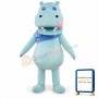 Light Blue Hippo Mascot Costume