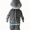 Grey Hippo Mascot Costumes