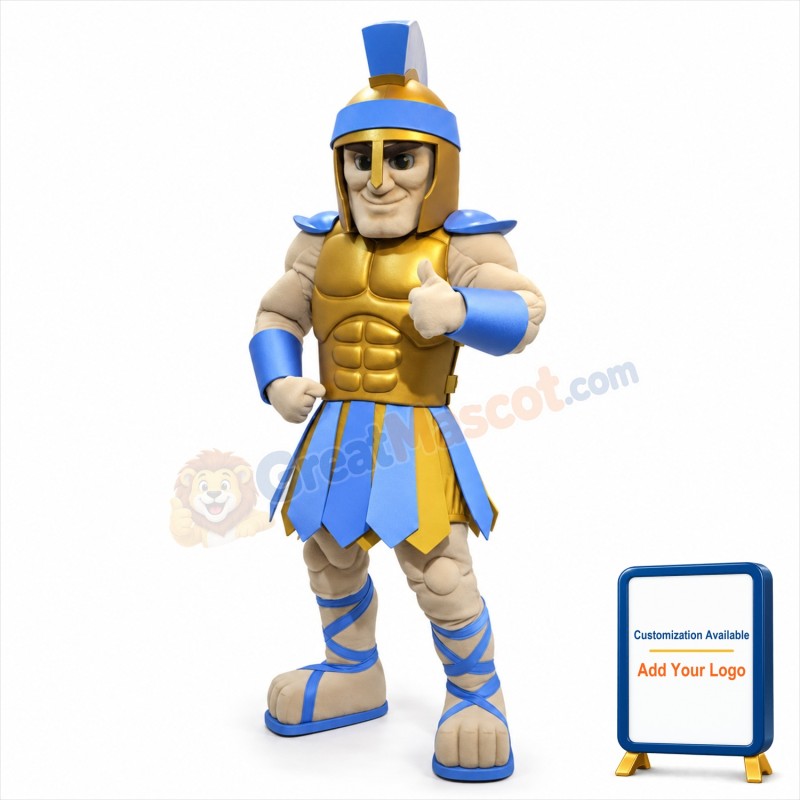 Spartan Knights Mascot Costume