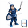 Blue Spartan Knights Mascot Costume