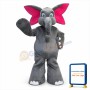 Elephant Animal Mascot Costume
