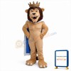 Power Muscular Lion Mascot Costume