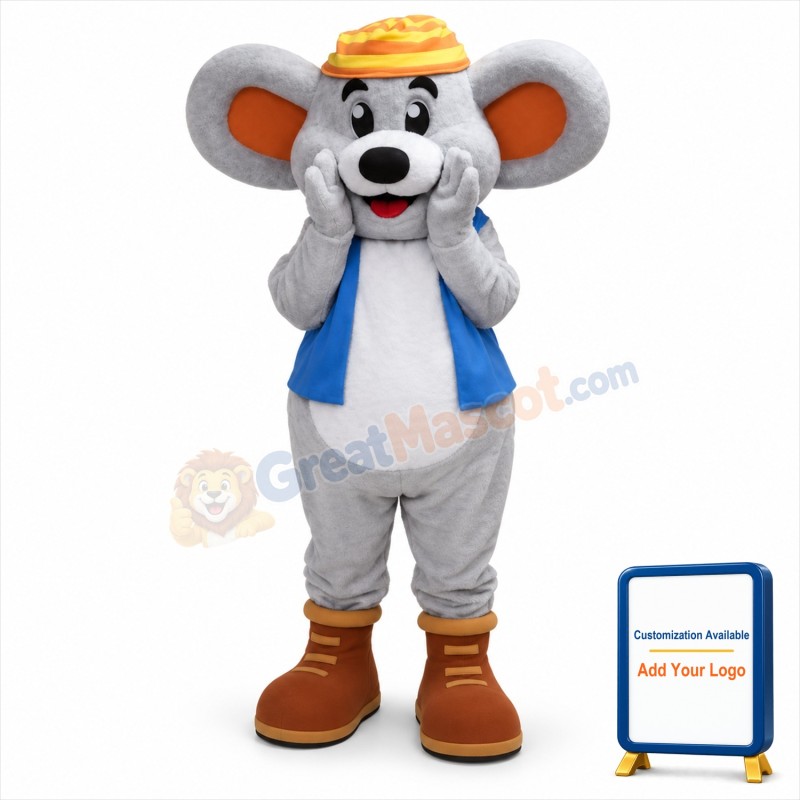 Cute Mouse Mascot Costume