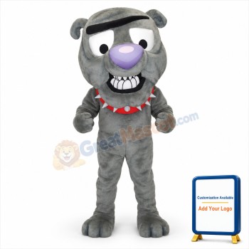 Cute Bulldog Mascot Costume