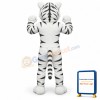 White Tiger Mascot Costume