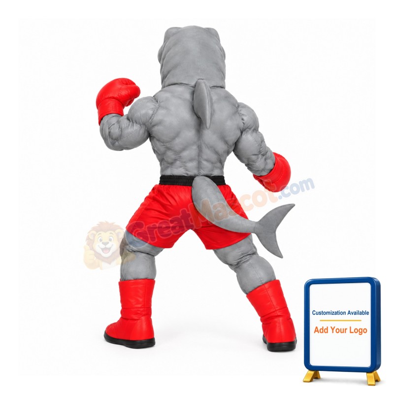 Power Shark Mascot Costume