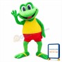 Cute Frog Mascot Costume