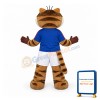 Cute Tiger Mascot Costume