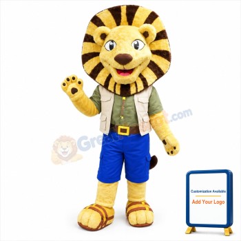 Folly Lion Mascot Costume